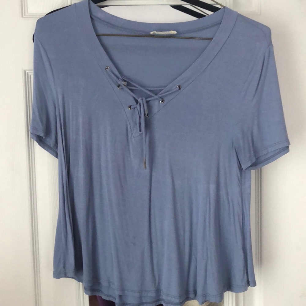 Bear dance tie up T-shirt